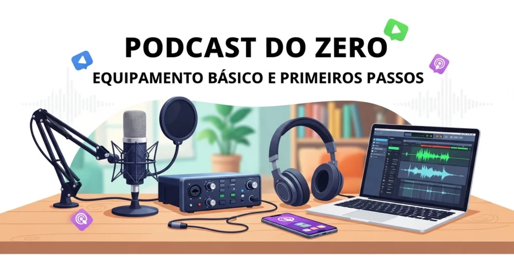 Podcast do Zero: Equipamento Básico e Primeiros Passos