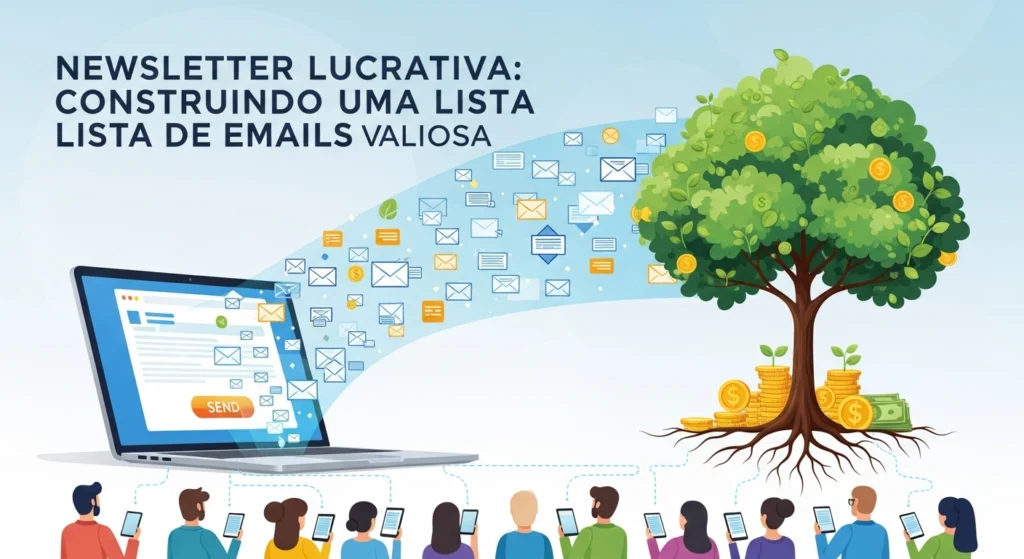 Newsletter Lucrativa: Construindo uma Lista de Emails Valiosa